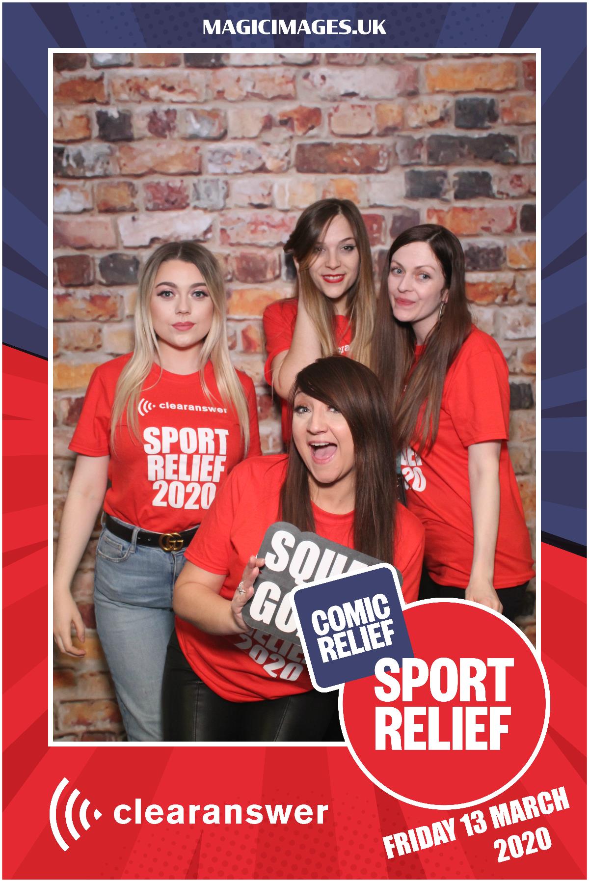 Clear Answer Sport Relief | View more photos from the event at gallery.magicimages.uk/u/MagicImages/Clear-Answer-Sport-Relief